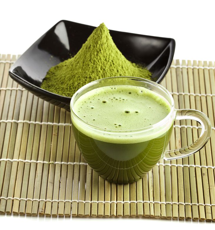 4. Polvo de té verde matcha