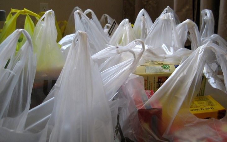 4. Bolsas de plástico para la compra