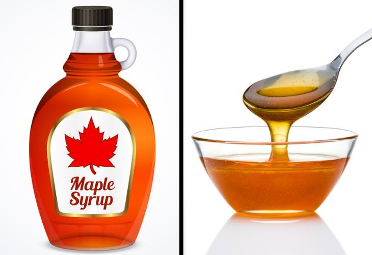 Jarabe De Maple o Miel Natural  ¿Cuál Es Más Saludable?