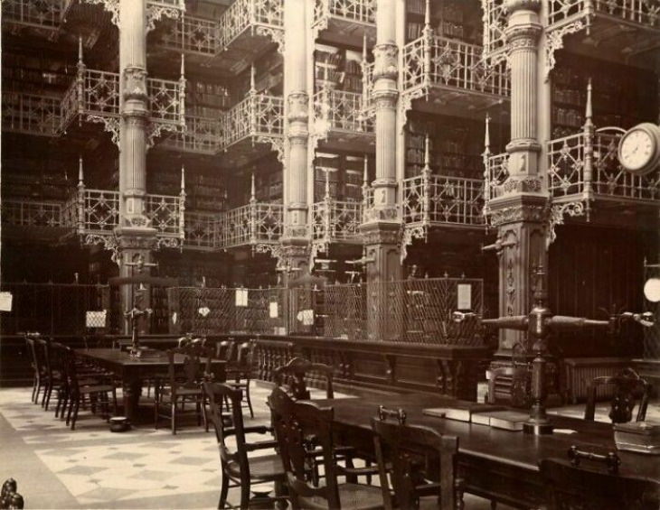 Estructuras Arquitectónicas Que Ya No Existen La hermosa librería antigua de Detroit (1877-1931)