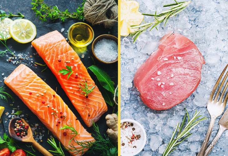 Salmon vs. Tuna, Nutrition Comparison 