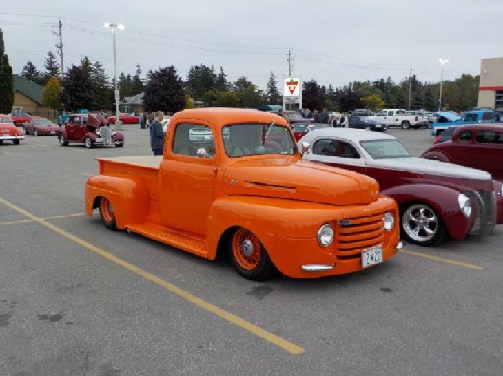 Camionetas Con Diseños Asombrosos Color naranja