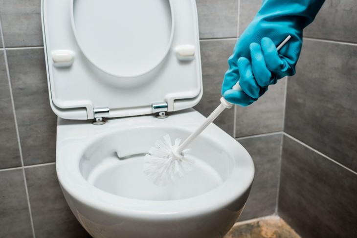  Artículos De Limpieza Que Debes Reemplazar Con Frecuencia Escobilla de baño
