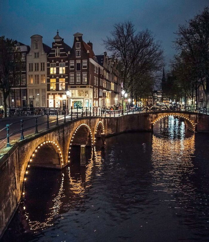 19 Lugares Espectaculares Del Planeta Tierra Amsterdam, Países Bajos