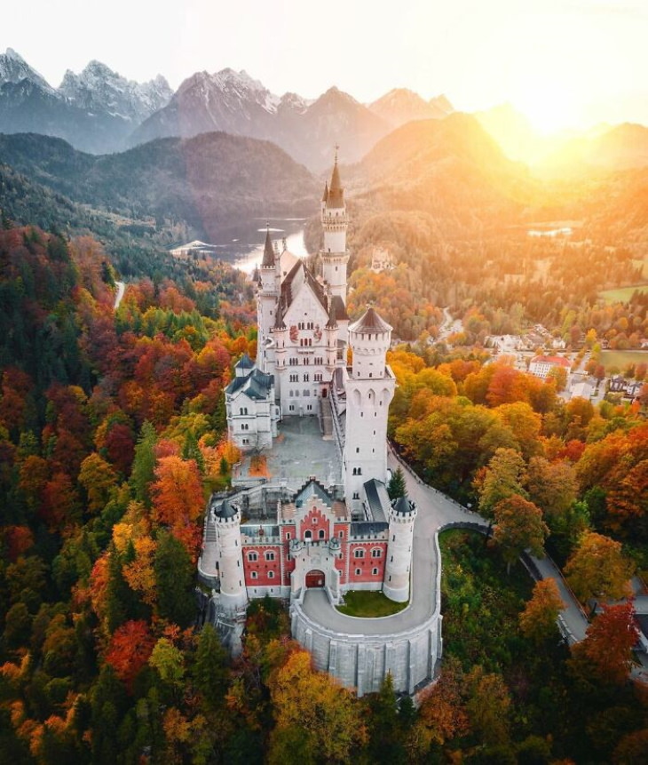 19 Lugares Espectaculares Del Planeta Tierra Castillo de Neuschwanstein, Baviera, Alemania