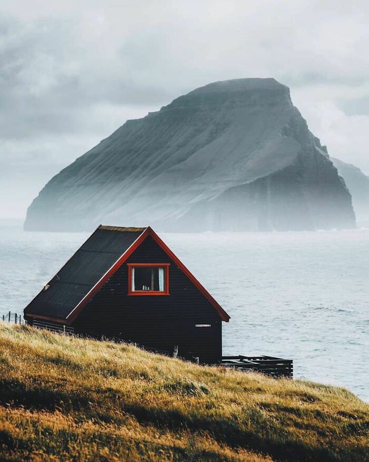 25 Cabañas En El Bosque De Todo El Mundo Imagínate despertar en esta cabaña en la Isla Feroe
