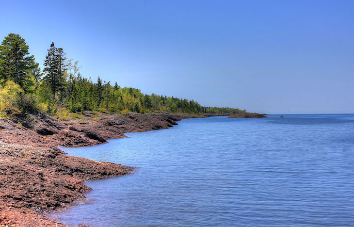 9. En 1991, un buzo descubrió una pepita de cobre puro de 20 toneladas en el lago Superior. Tomó unos 10 años de papeleo hasta que fue retirado en 2001.