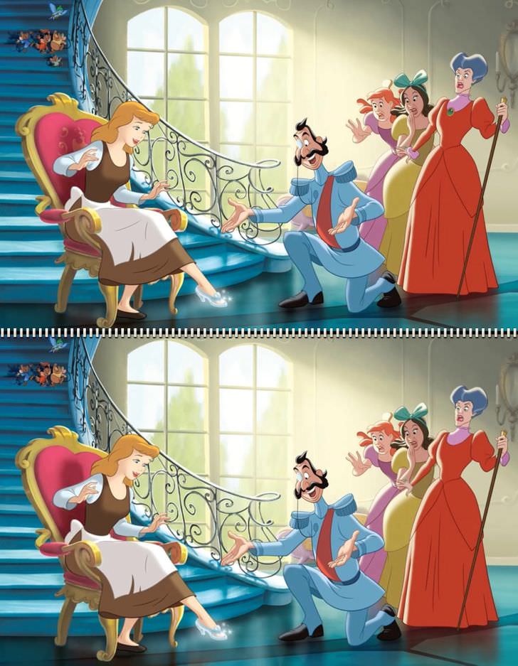 encuentra las diferencias Disney Cinderella