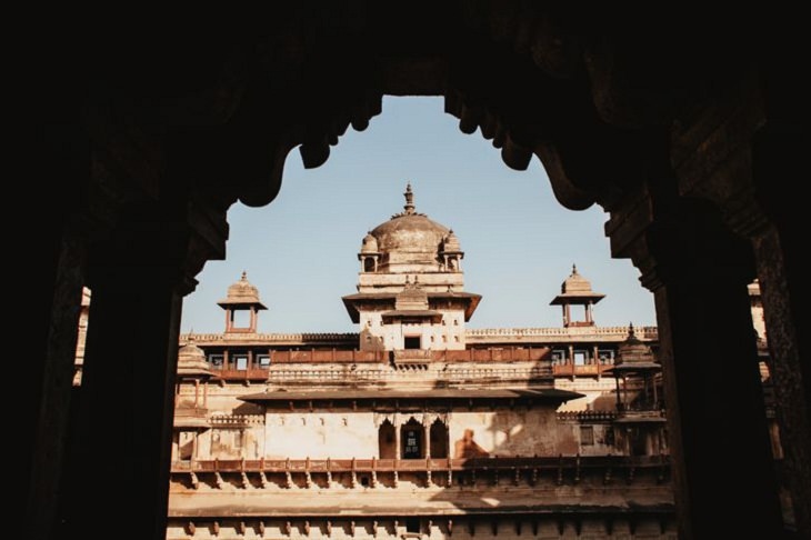 Fotos Que Capturan La Belleza De La India Jehangir Mahal (Fuerte de Orchha) en Orchha, Madhya Pradesh