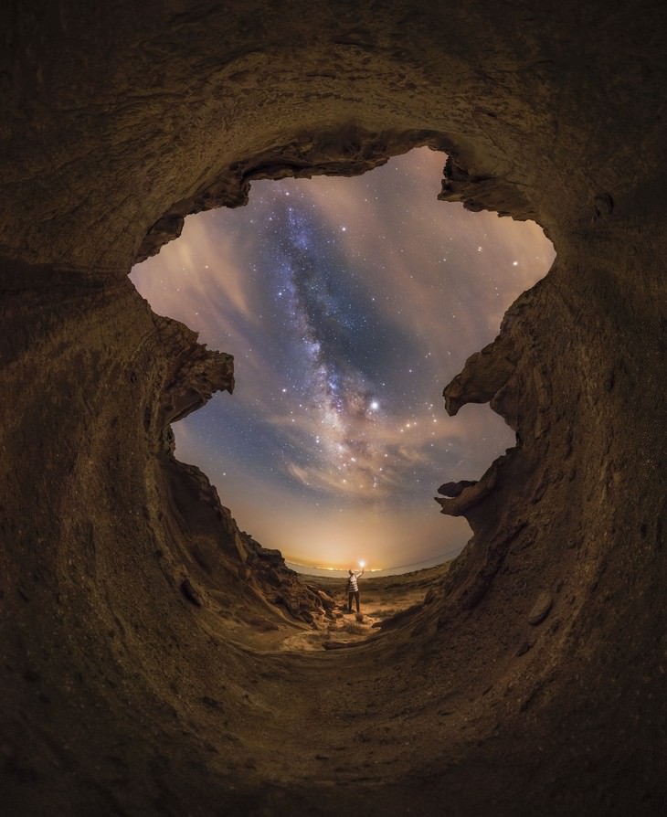  Fotos Nos Muestran El Espectactular Universo "Hermosas noches del golfo Pérsico", de Mohammad Sadegh Hayati (Irán)