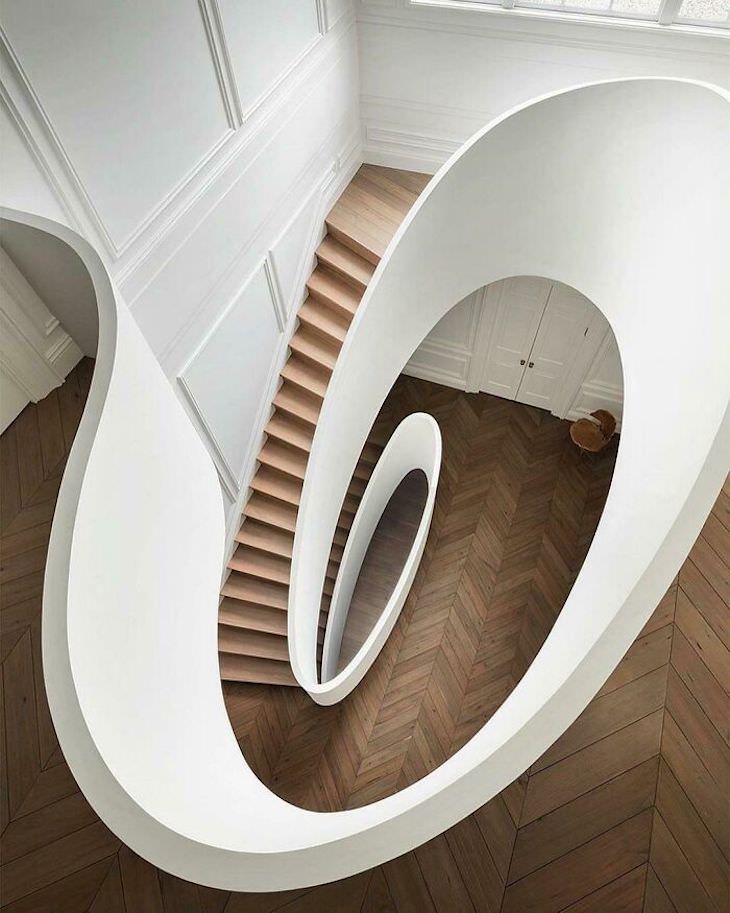 17 Ingeniosos Diseños Escalera asombrosa
