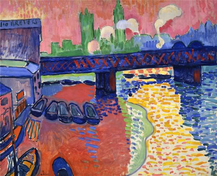 Obras De Arte De André Derain Puente de Charing Cross, Londres, 1906