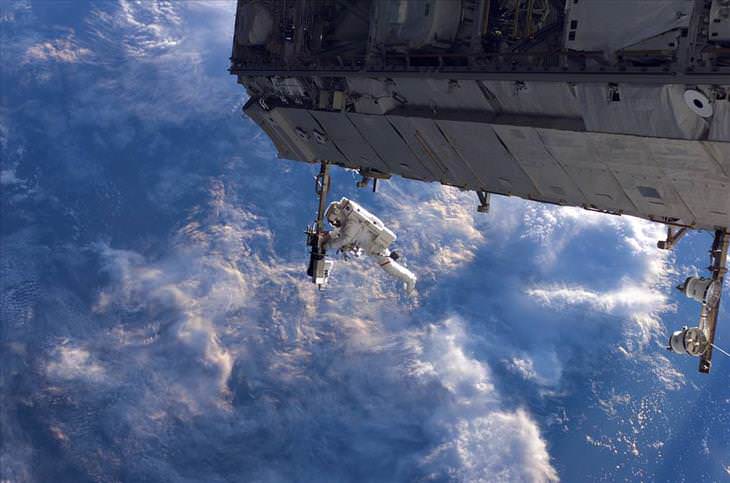 Colección De Fotos De La NASA Construcción de la estación espacial