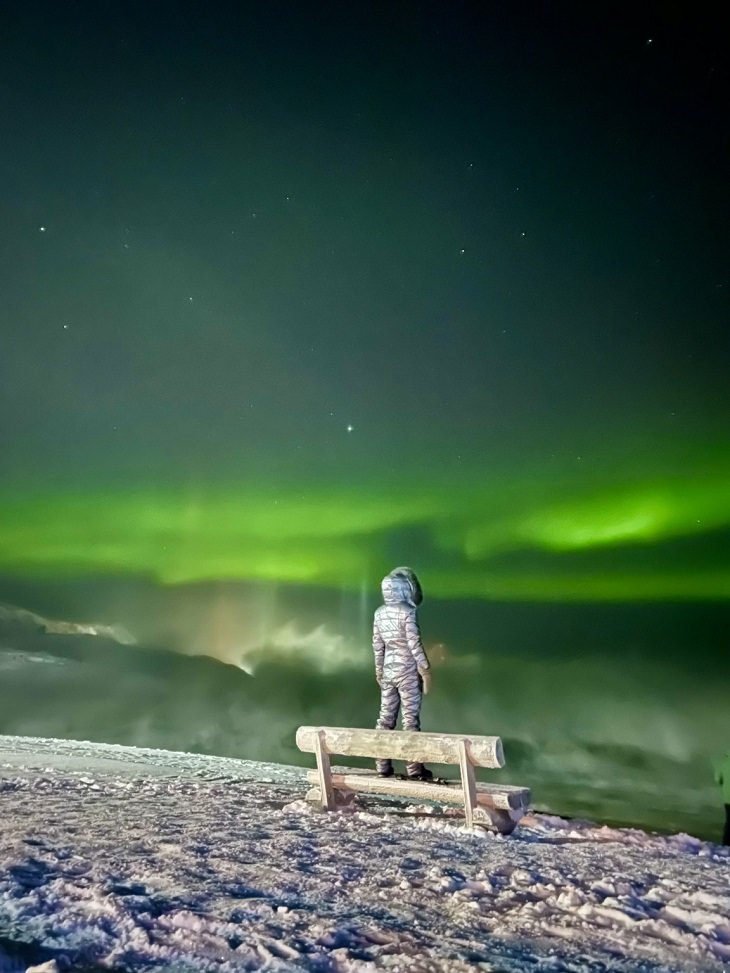 Ganadores Fotografía iPhone 2021 "La magia de la aurora boreal", Tatiana Merzlyakova, filmada con el iPhone 12 Pro Max (Categoría - Viajes)