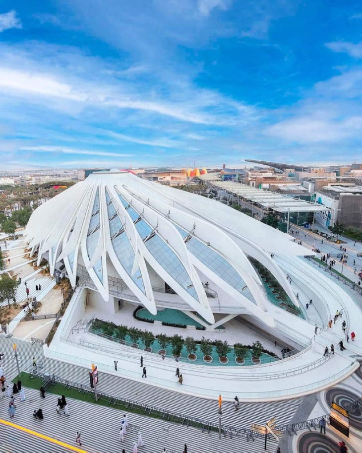 Expo Dubái 2020, Pabellón de los EAU de Santiago Calatrava