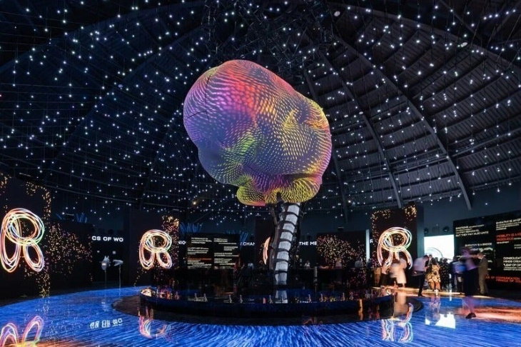 Expo Dubái 2020, Interior Pabellón de Rusia de Sergei Tchoban