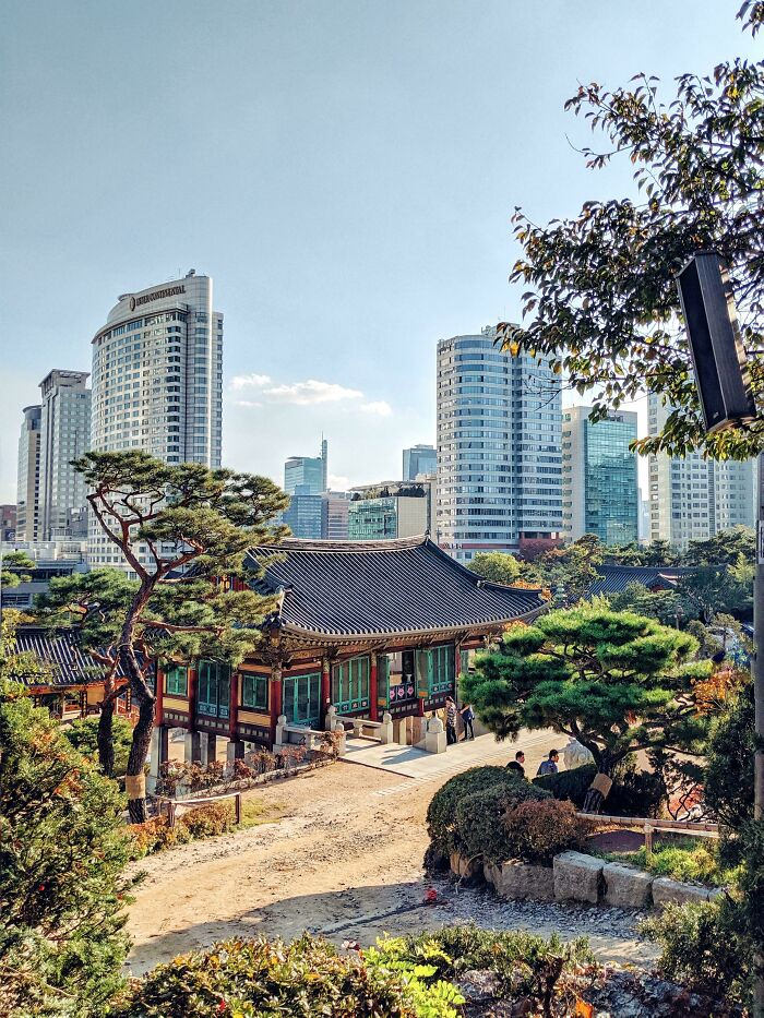 Fotos De Corea Del Sur, Arquitectura moderna y tradicional