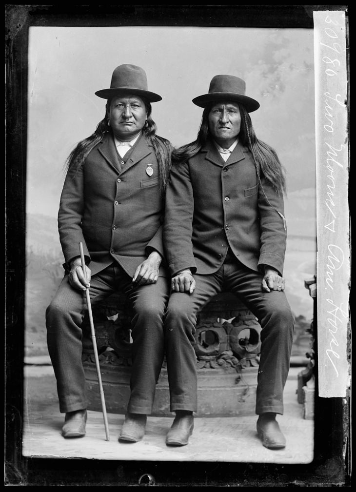 Retratos Del Siglo XIX, Retratos de nativos americanos