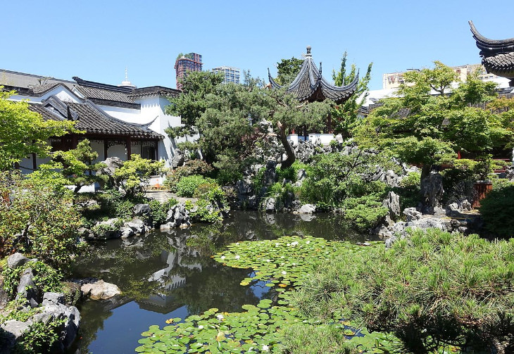  Lugares bonitos en Vancouver, Canadá ,Jardín chino clásico Dr. Sun Yat-Sen,