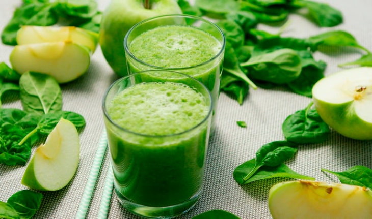 Bebidas para la salud del cerebro Batidos verdes