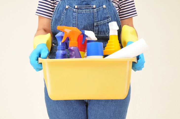 Limpieza del hogar después de una enfermedad Artículos de limpieza