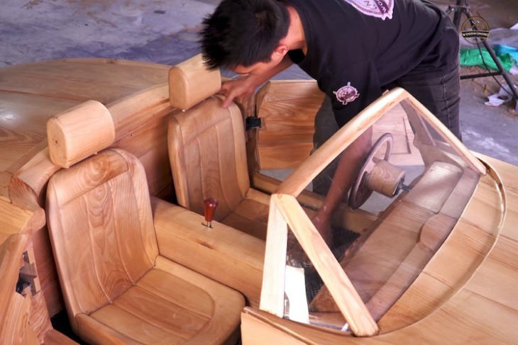 montaje  de madera,  Rolls Royce