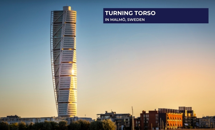 Arquitectura De Santiago Calatrava, Turning Torso en Suecia