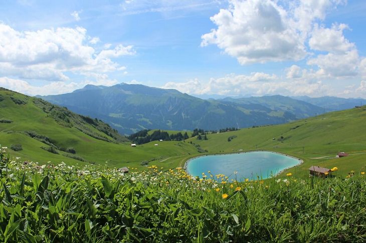 Preciosos paisajes,  Lenk, Suiza