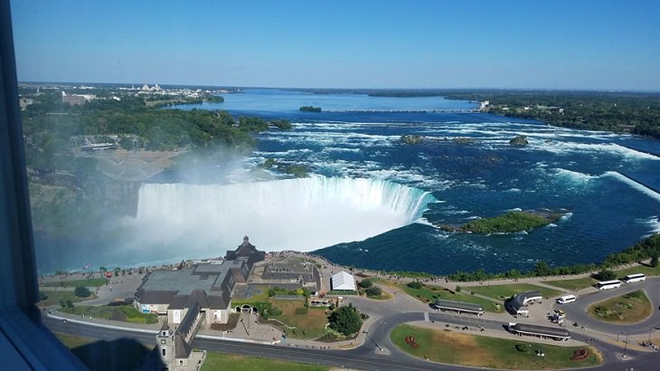 Preciosos paisajes, cataratas  del Niagara 