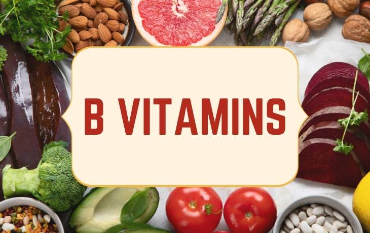  Vitaminas antiinflamatorias Vitaminas B