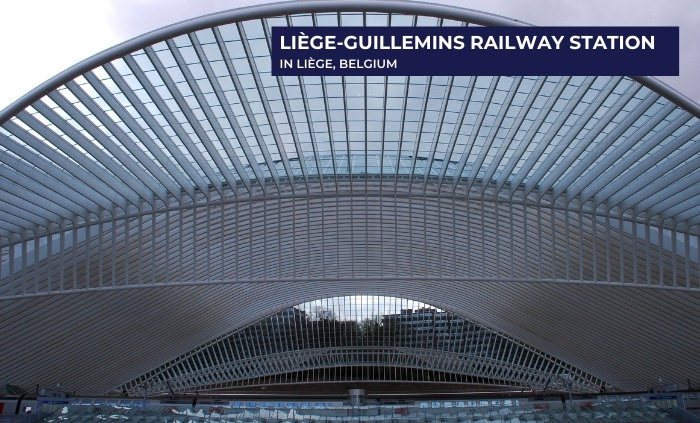 Arquitectura De Santiago Calatrava, Estación de tren Liège-Guillemins en Bélgica