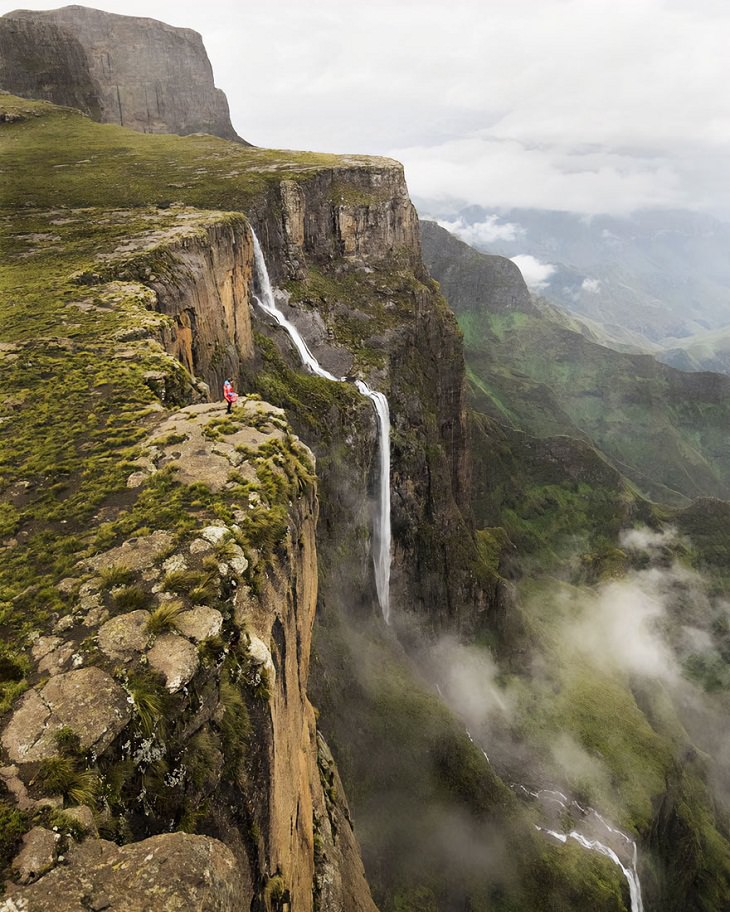  Preciosos paisajes, cataratas Tugela, África