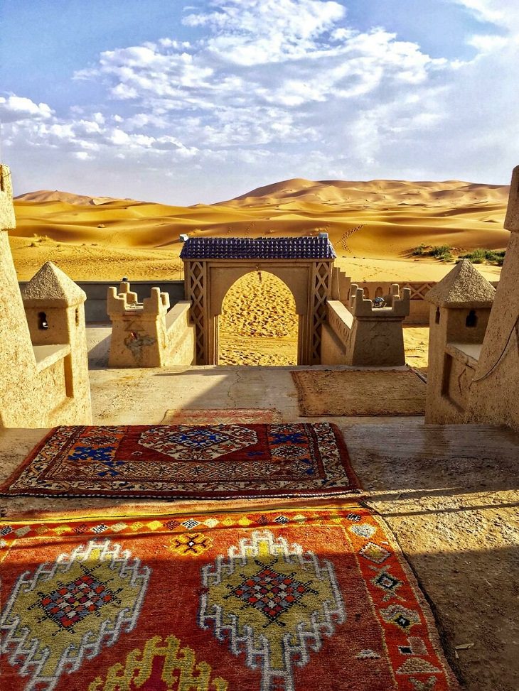 Preciosos paisajes, El Sahara en Marruecos