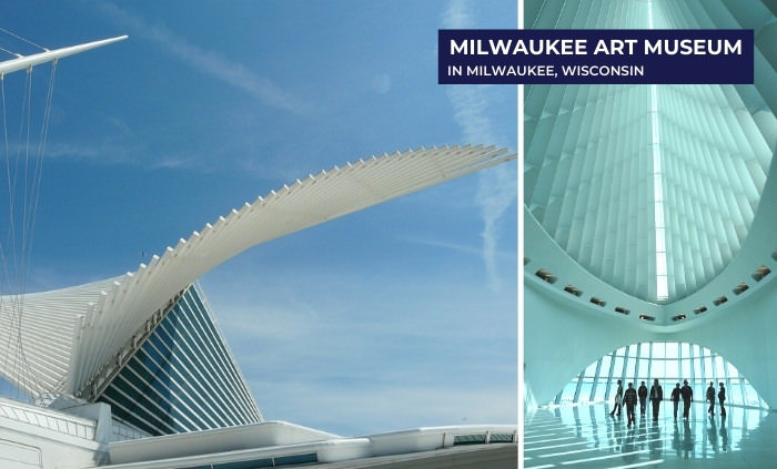 Arquitectura De Santiago Calatrava, Museo de Arte de Milwaukee interior