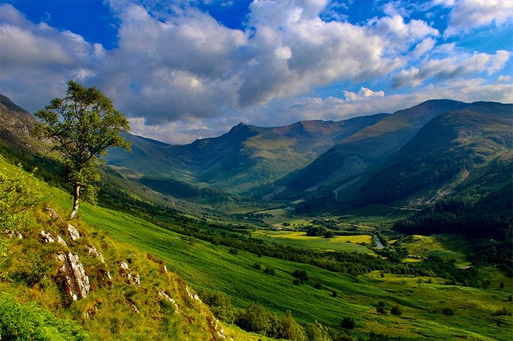 Preciosos paisajes,  Ben Nevis, Fort William, Escocia