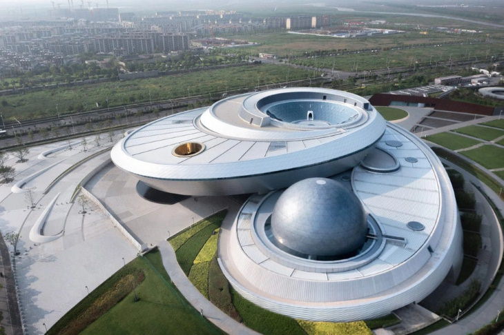 Lo mejor de la arquitectura 2021 Museo de Astronomía de Shanghái por Ennead Architects - Shanghái, China
