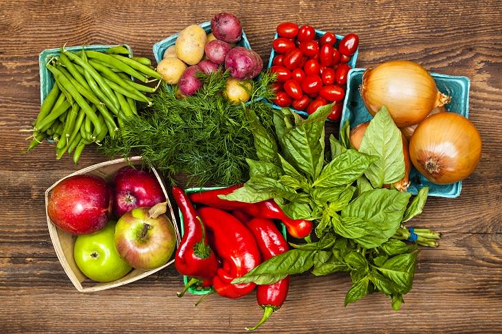 Guía Sobre La EPOC, frutas y verduras