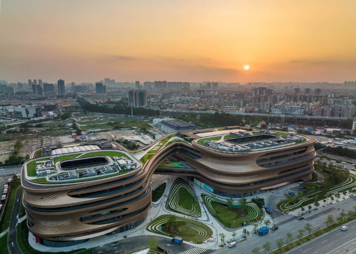 Lo mejor de la arquitectura 2021 Infinitus Plaza de Zaha Hadid Architects - Guangzhou, China