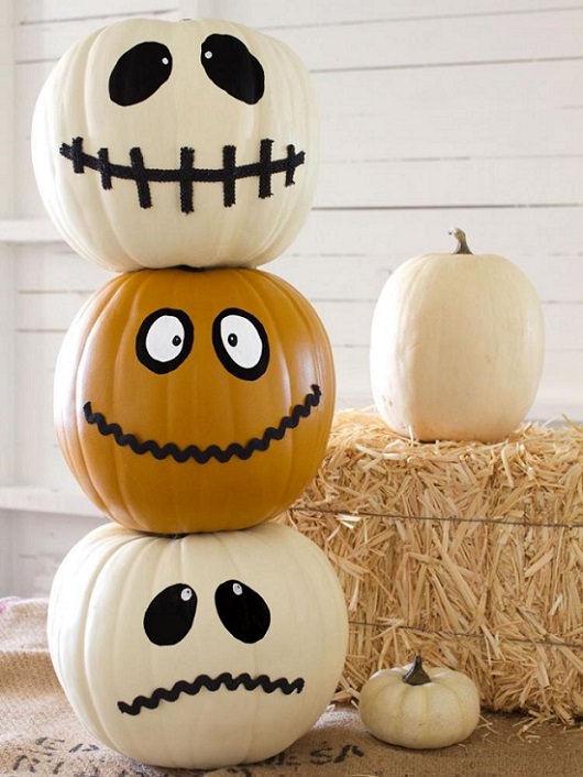 Decoraciones De Halloween, las muchas caras de Jack-o'-Lanterns