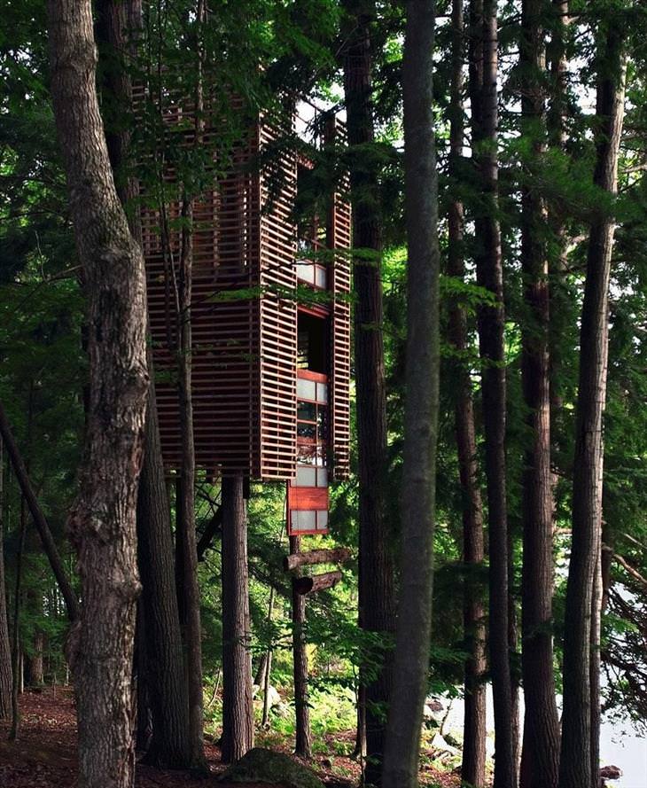 Casas Del Árbol, Casa del árbol en Muskoka, Ontario, Canadá