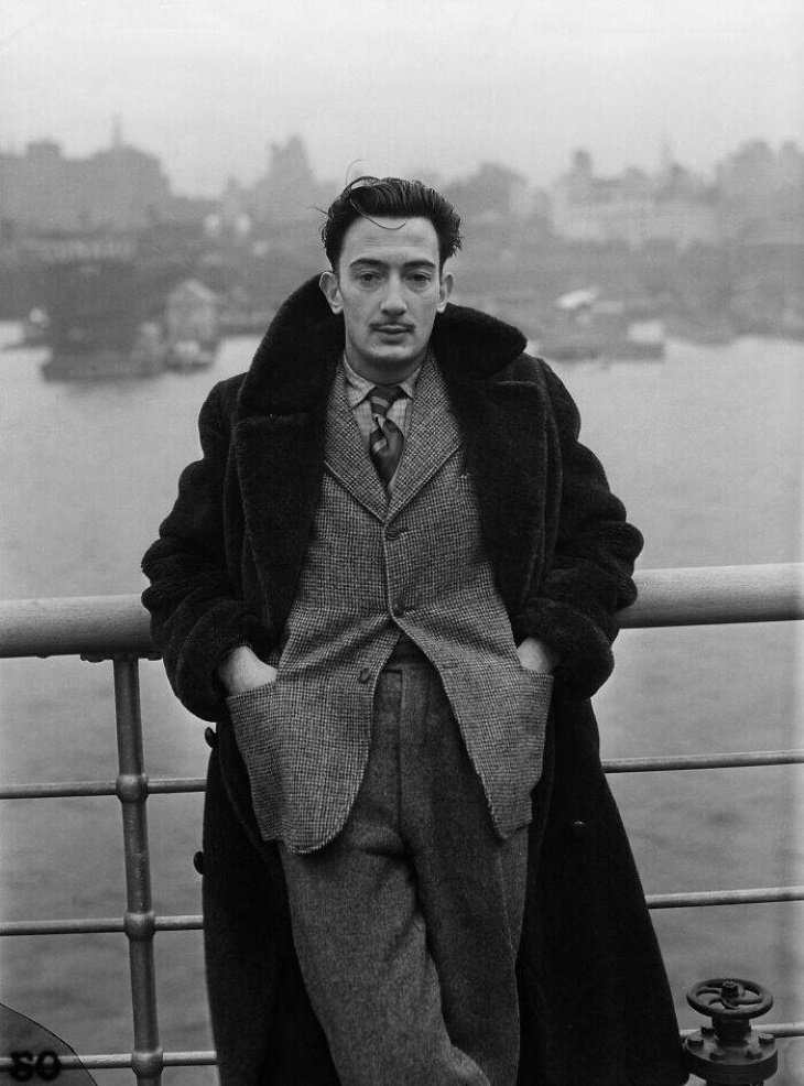 Fotos De Celebridades Nunca Antes Vistas, El joven Salvador Dalí en la década de 1930