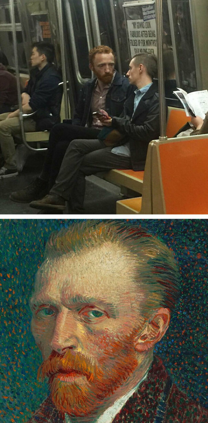 Los dobles de los famosos Vincent Van Gogh