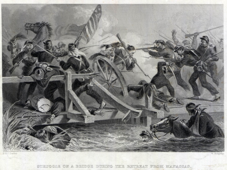 Gente desafortunada Primera batalla de Bull Run (1861)