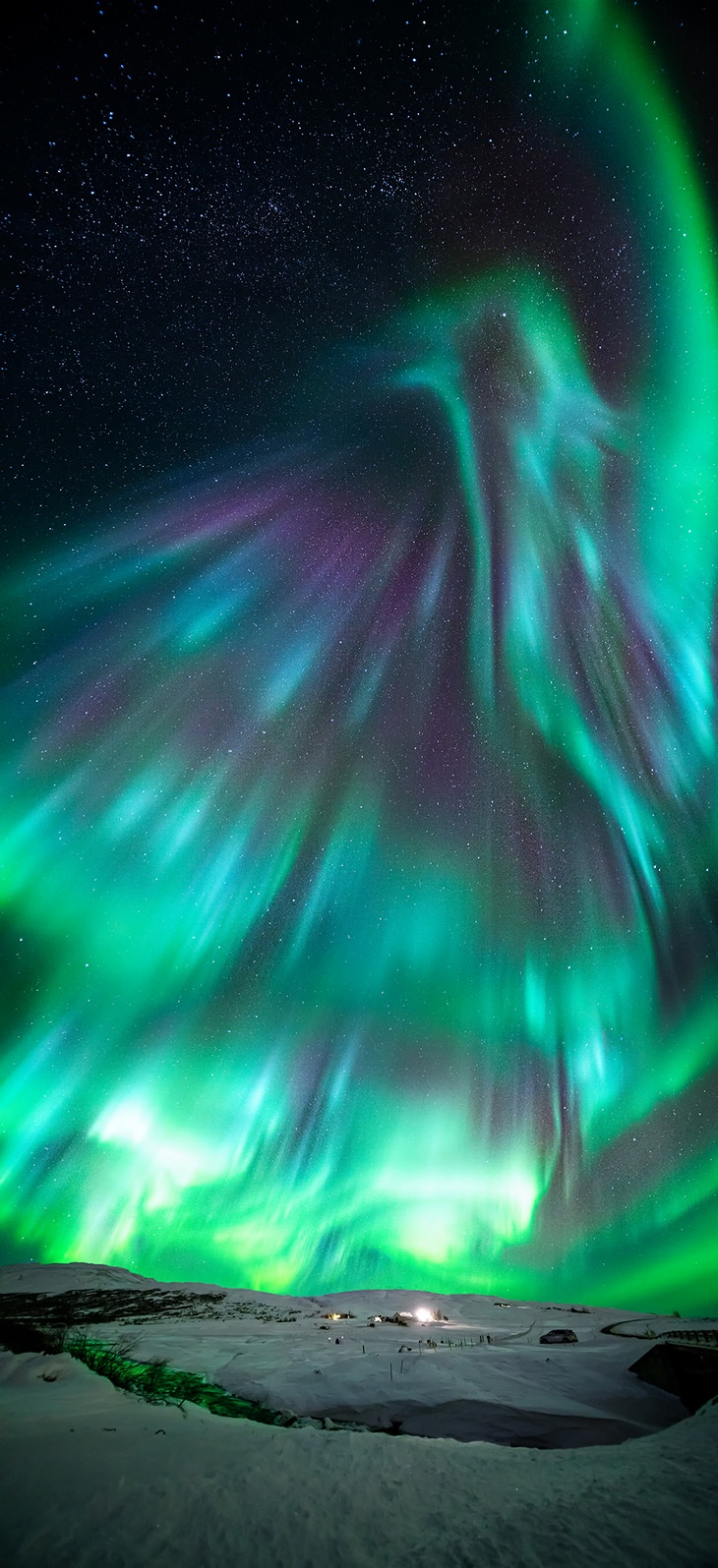Imágenes de astronomía: aurora de Phoenix
