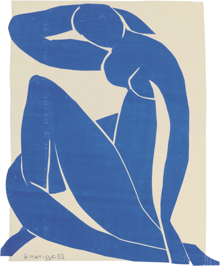 Desnudo azul II 1952