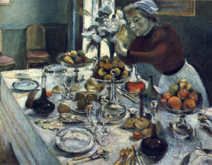 La mesa del comedor, 1897
