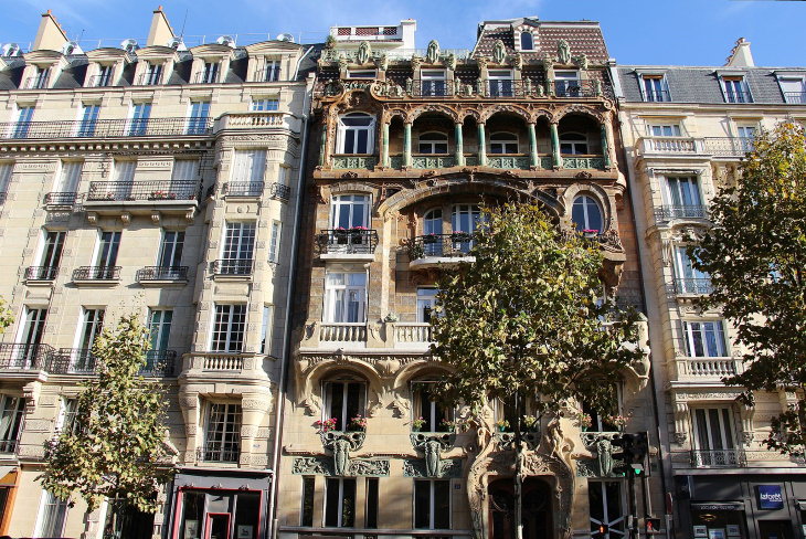 Edificios Art Nouveau El edificio Lavirotte en París, Francia