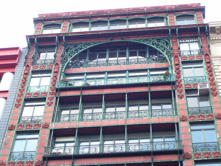 Edificios Art Nouveau El edificio Singer, Nueva York, Estados Unidos