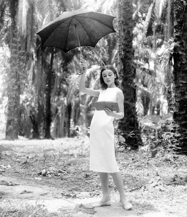Fotos raras de famosos, Audrey Hepburn