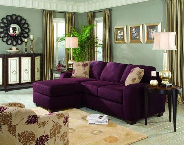 Trucos De Decoración, sillón color violeta